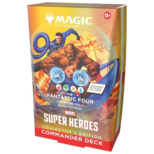 Marvel Super Heroes - Collector's Commander Display (4 Mazzi) - (ENG)