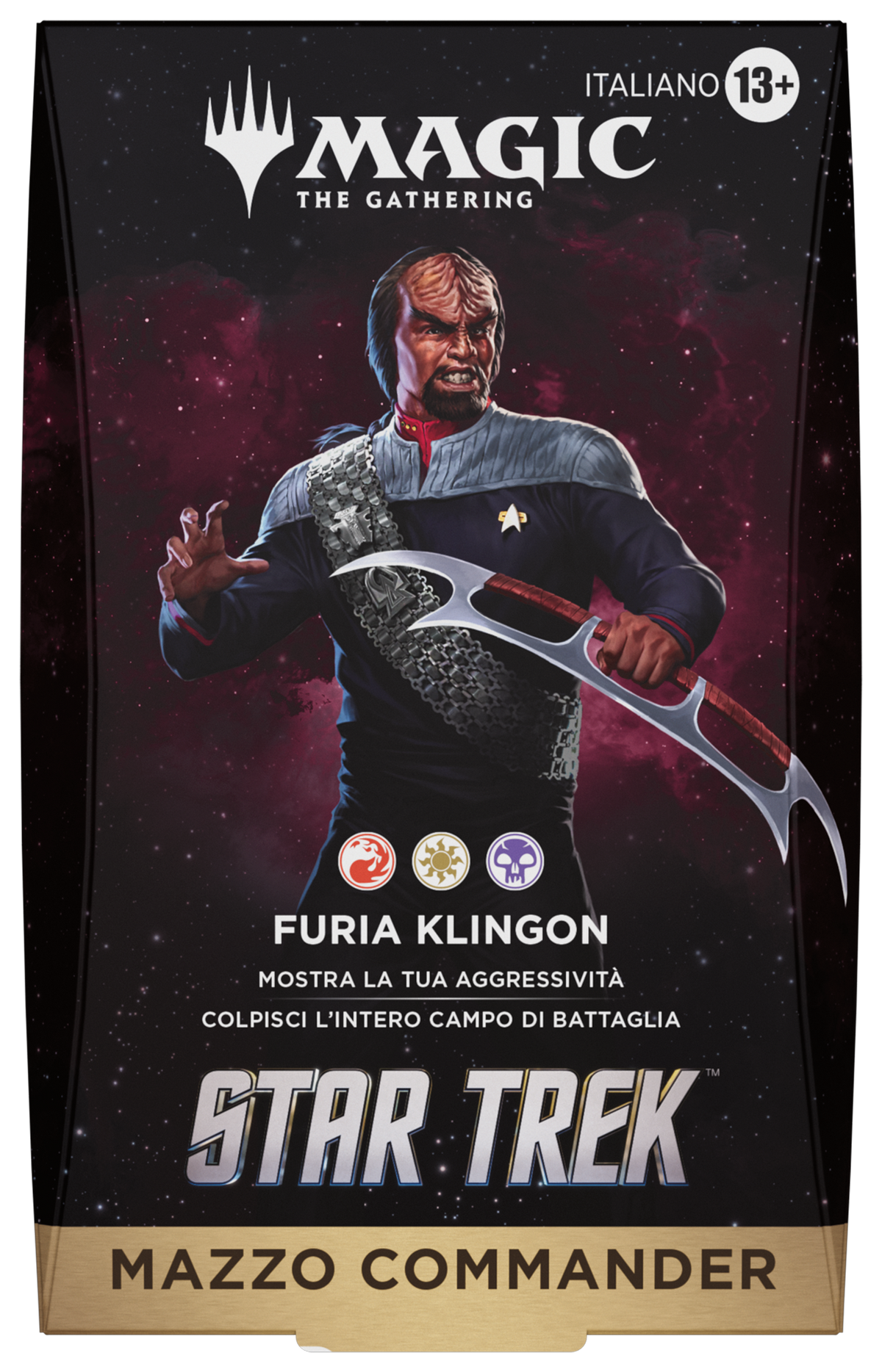 Star Trek - Furia Klingon - Mazzo Commander (ITA)