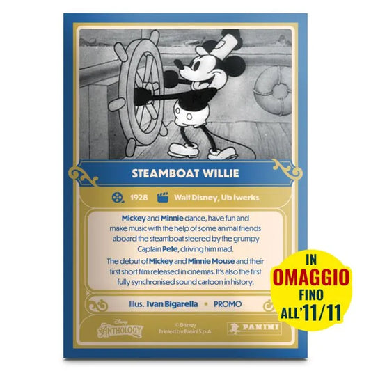 Promo Card - Steamboat Willie - (ENG)