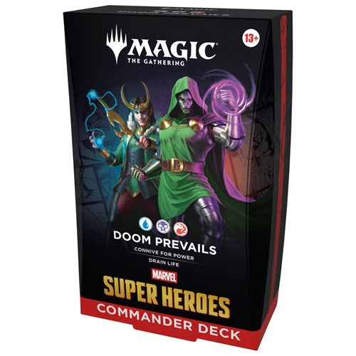Marvel Super Heroes - Commander Decks Display (4 Mazzi) - (ENG)