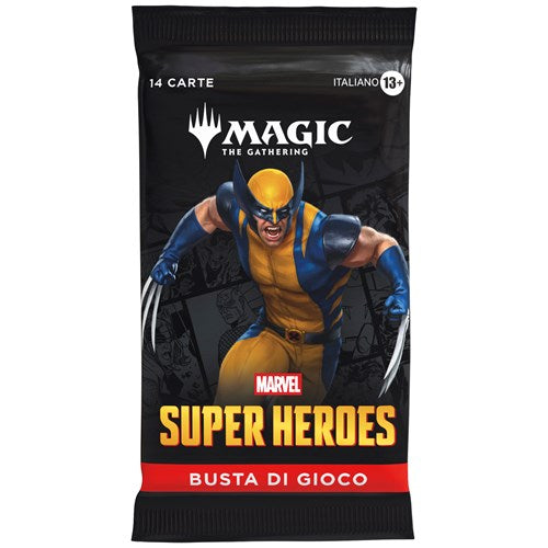 Marvel Super Heroes - Play Booster Display (30 Buste) - (ITA)