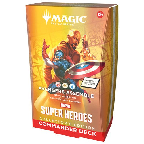 Marvel Super Heroes - Collector's Commander Display (4 Mazzi) - (ENG)