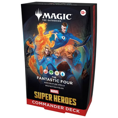 Marvel Super Heroes - Commander Decks Display (4 Mazzi) - (ENG)