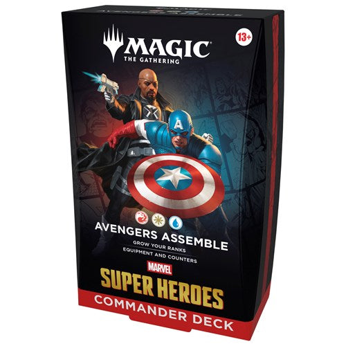 Marvel Super Heroes - Commander Decks Display (4 Mazzi) - (ENG)
