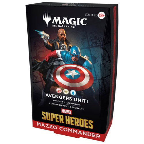 Marvel Super Heroes - Commander Decks Display (4 Mazzi) - (ITA)
