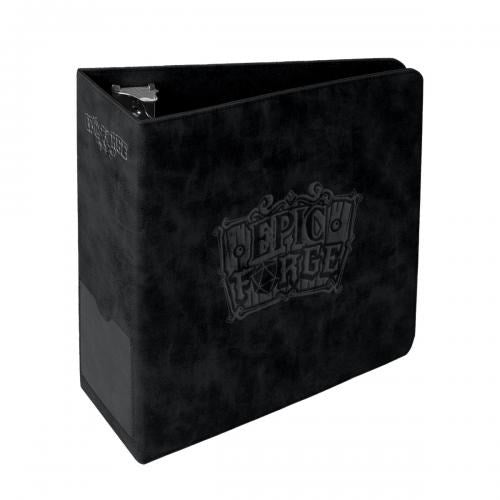 EPIC FORGE - 3D Ring Binder For Collection Card - Black