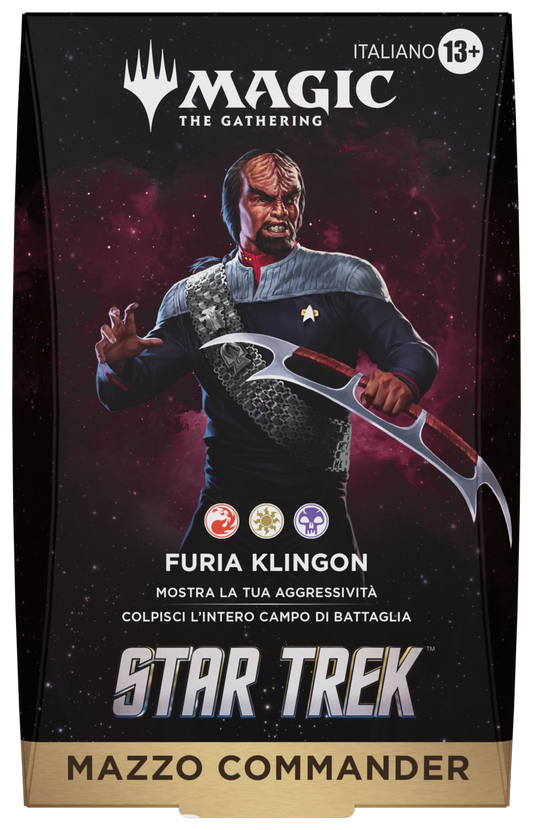 Star Trek - Furia Klingon - Mazzo Commander (ITA)