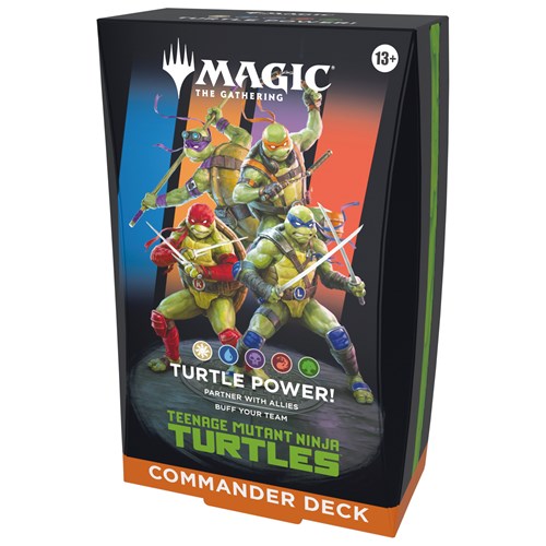 Teenage Mutant Ninja Turtles - Commander Decks (4 mazzi) - (ENG)